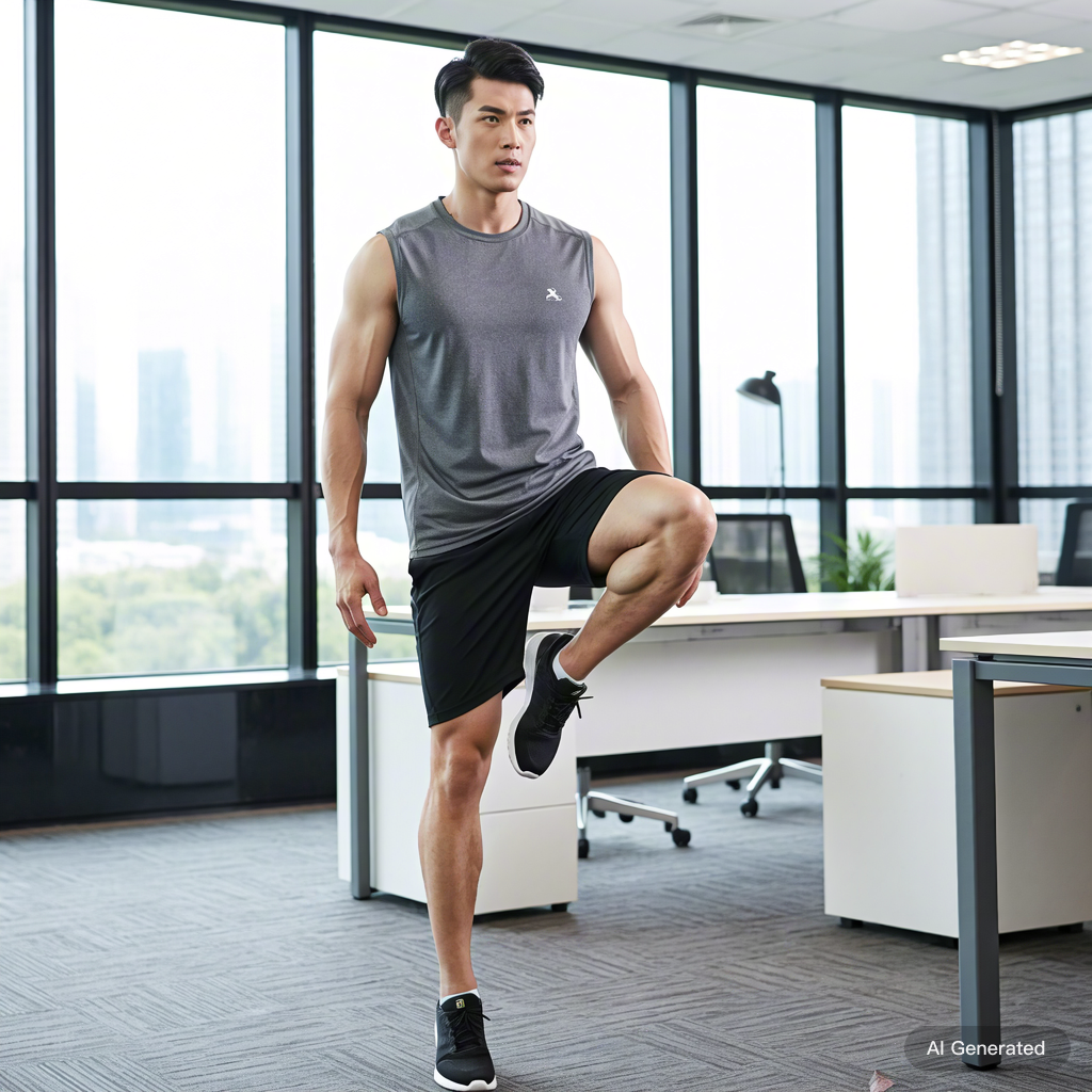 在电脑面前工作的办公人员如何快速减肥？