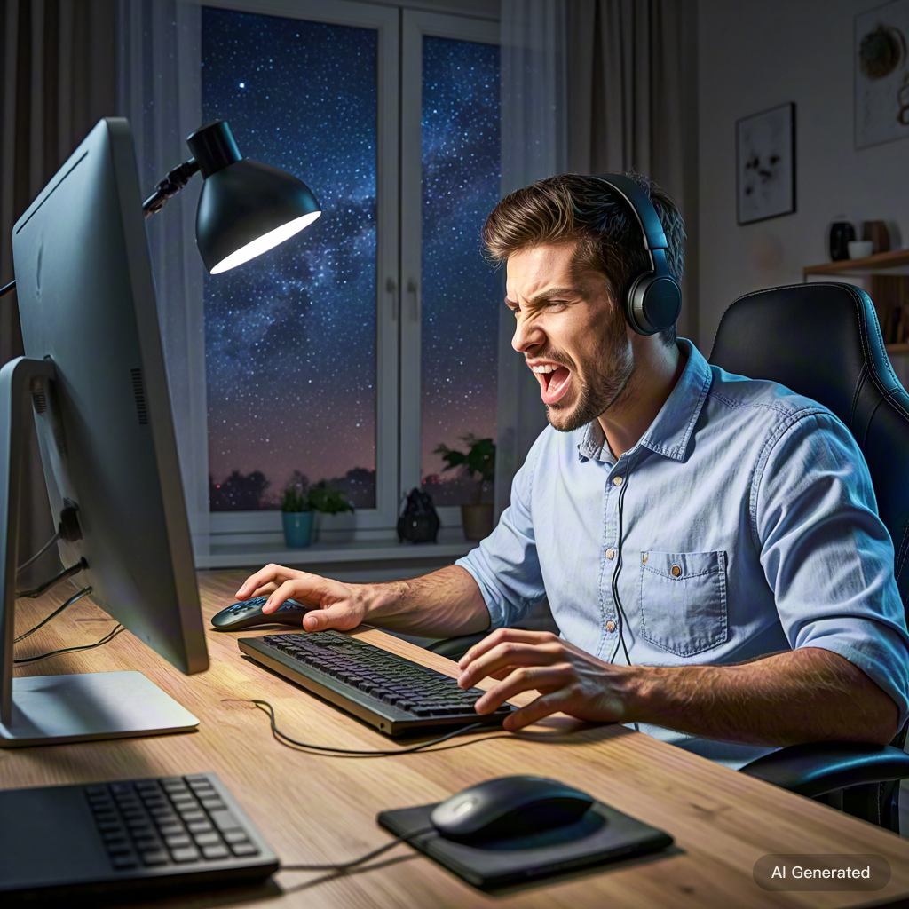 熬夜打游戏和敲代码的游戏主播减肥防脱攻略详细教程