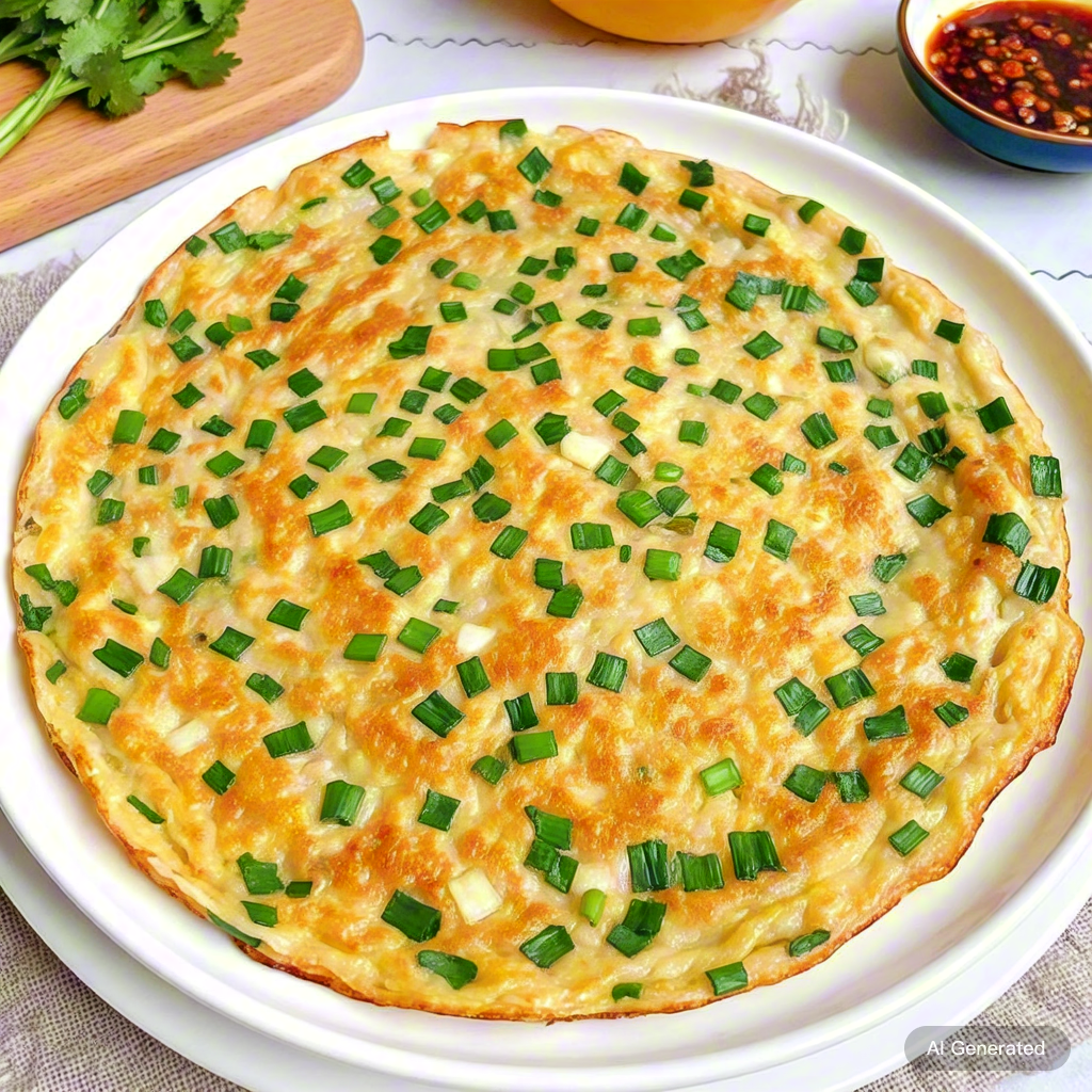 煎香葱蛋饼易碎不完整？全方位教程教你煎出完美蛋饼！