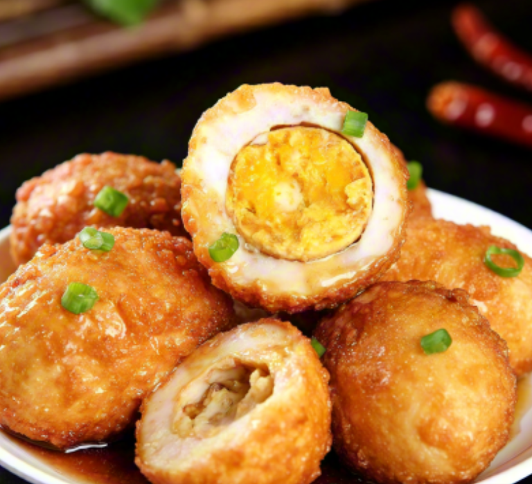 如何做出油炸不散黄的金钱蛋？——健康饮食全攻略