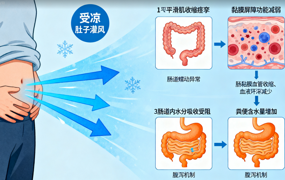 肚子灌风后腹泻的全方位调理教程：从预防到康复的全流程方案