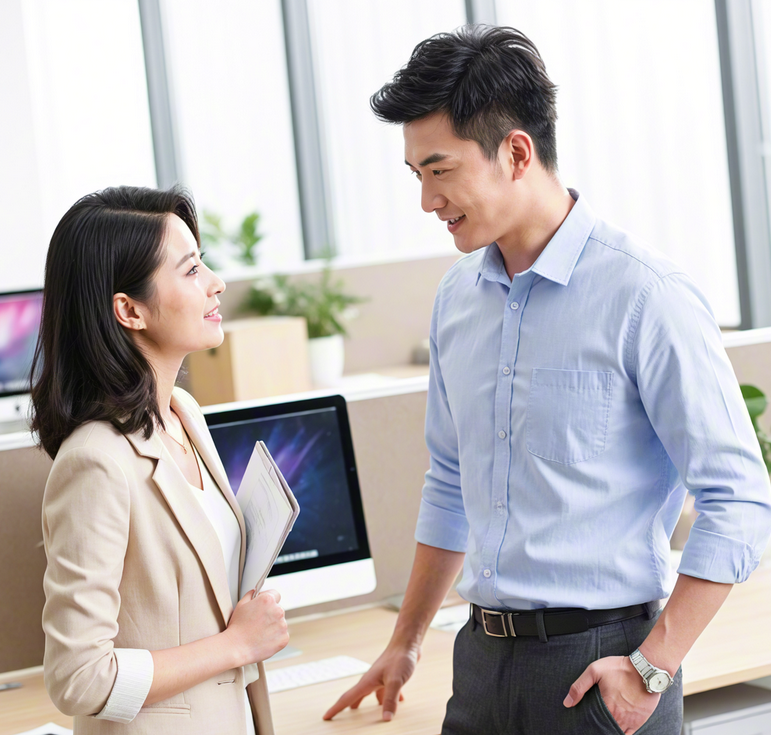 推拉话术在异性同事交流中的落地教程——结合不同工作养生场景