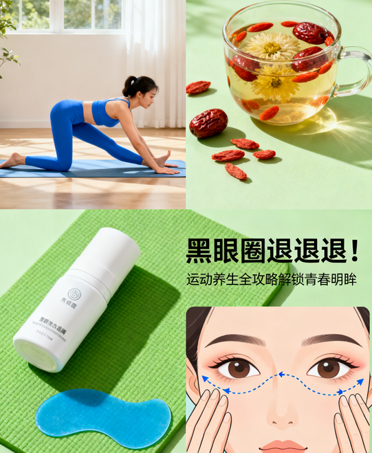 黑眼圈退退退！运动养生全攻略解锁青春明眸