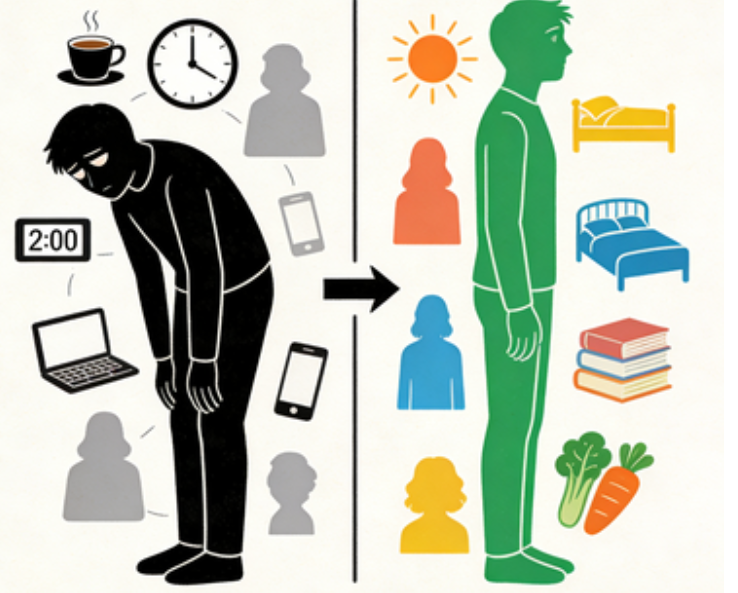 熬夜自救指南：7天重启健康生物钟的暴力修复术