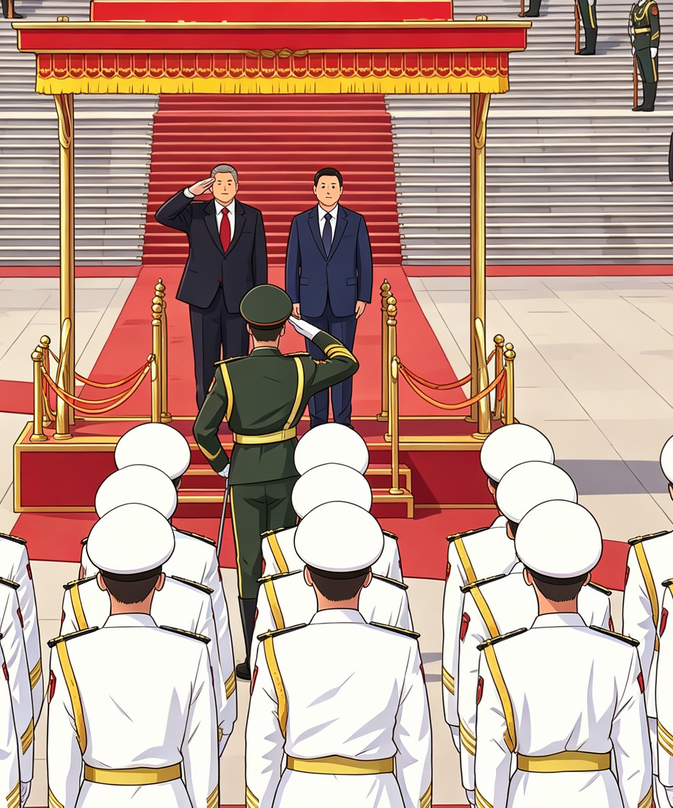 飞将军健康养生馆 特朗普访华穿了条金领带,背后讲究大了!穿衣真能养命,我手把手教你(图2)