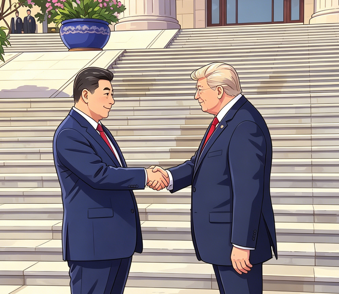 飞将军健康养生馆 特朗普访华穿了条金领带,背后讲究大了!穿衣真能养命,我手把手教你(图6)