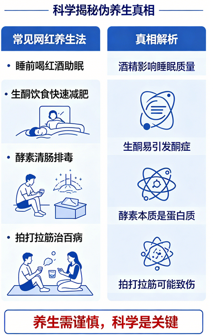 飞将军健康养生网 别再被骗了!这些网红养生法,90%都是在交智商税!(图6)