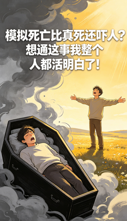 飞将军健康养生网 模拟死亡比真死还吓人?想通这事我整个人都活明白了!(图4)