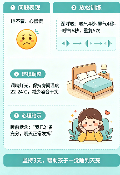 飞将军健康养生馆 高考前睡不着、心慌慌?我用这套方法,帮孩子一觉睡到天亮!(图4)