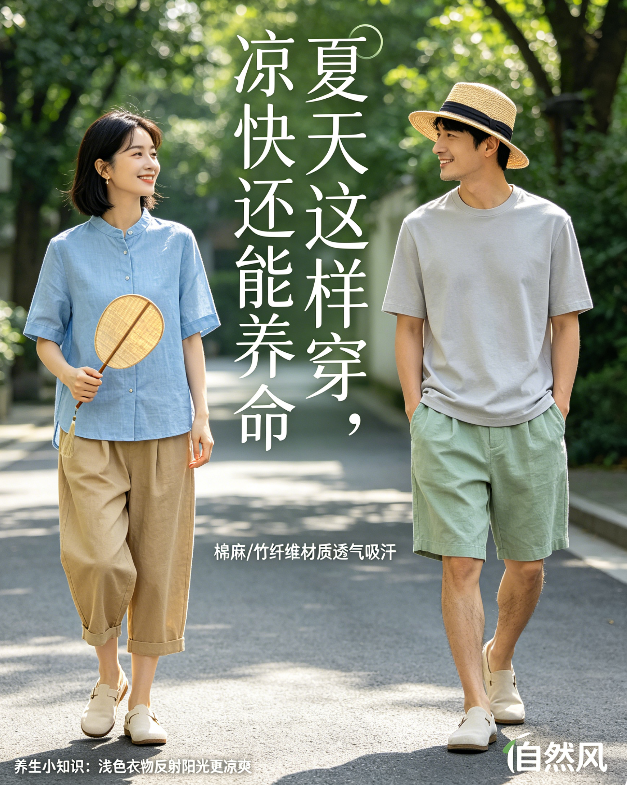飞将军健康生活养生馆 别瞎穿了!夏天这样穿,凉快还能养命,我亲测有效(图6)