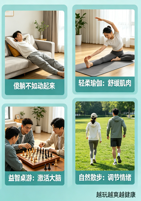 飞将军健康养生网 考完试还在傻躺?这套娱乐养生法,越玩越爽越健康!(图4)