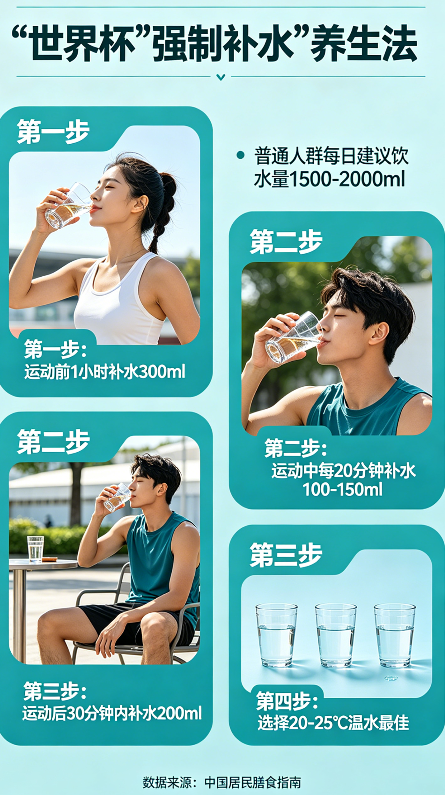 世界杯都在吵的“强制补水”，我把它改成普通人能直接抄的养生招(图7)