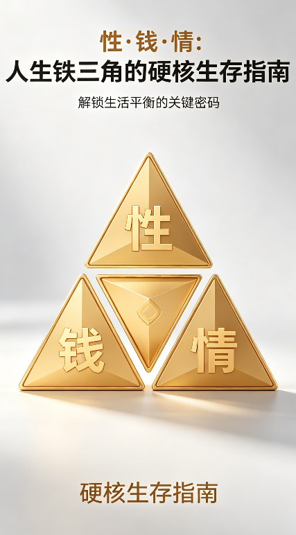 性·钱·情：人生铁三角的硬核生存指南(图1)